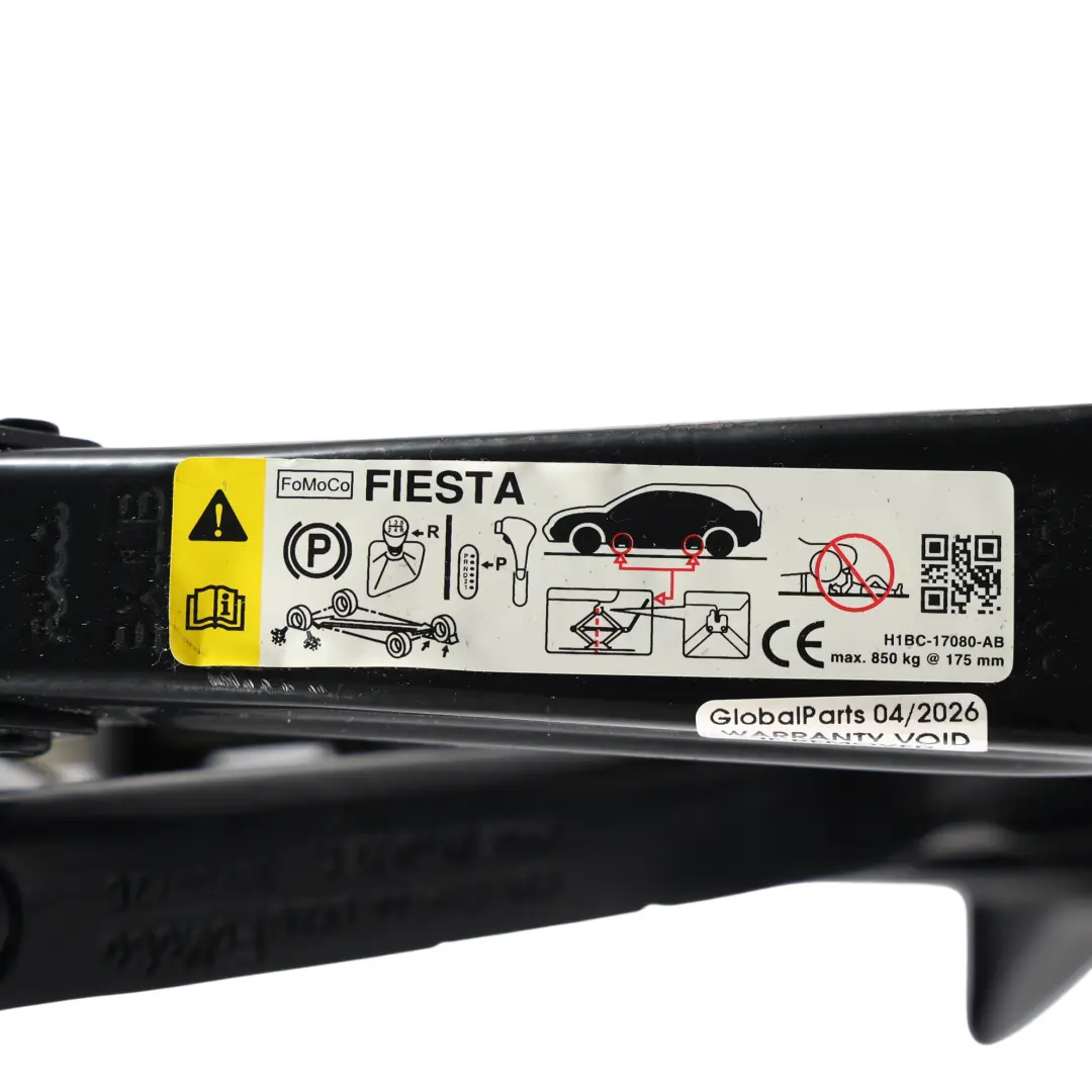 Ford Fiesta Mk8 Spare Scissor Jack Lift Tool - SKU H1BC-17080-AB - Part number H1BC-17080-AB