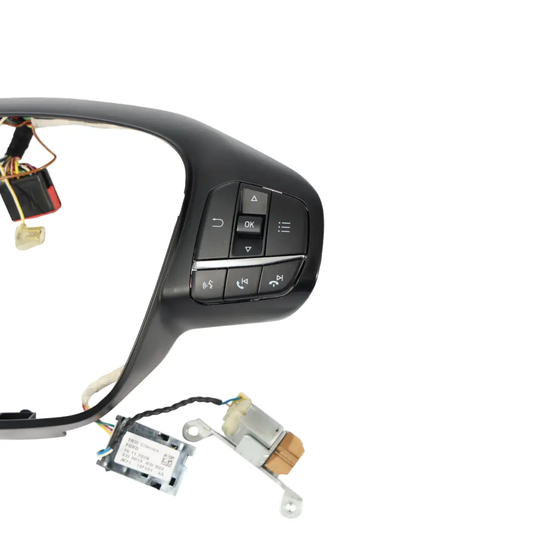 Mk8 Focus Mk4 Steering Wheel Multifunction Switches to Ford Fiesta with Part number H1BT-14K147-AB Ford Fiesta Mk8 Focus Mk4 Steering Wheel Multifunction Switches - SKU H1BT-14K147-AB - Part number H1BT-14K147-AB