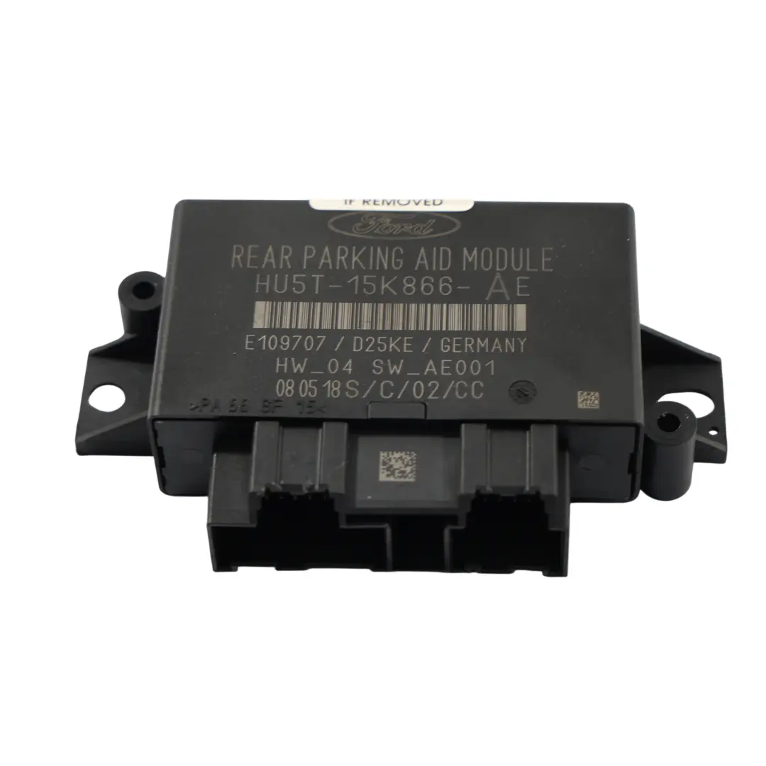 Ford Fiesta St Parking Aid System Module Distance Control Unit - SKU HU5T-15K866-AE - Part number HU5T-15K866-AE