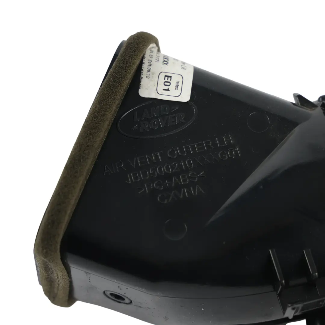 Land Rover Discovery 3 L319 Conducto Aire Calefacción Izquierdo - SKU JBD500210 - Número de pieza JBD500210