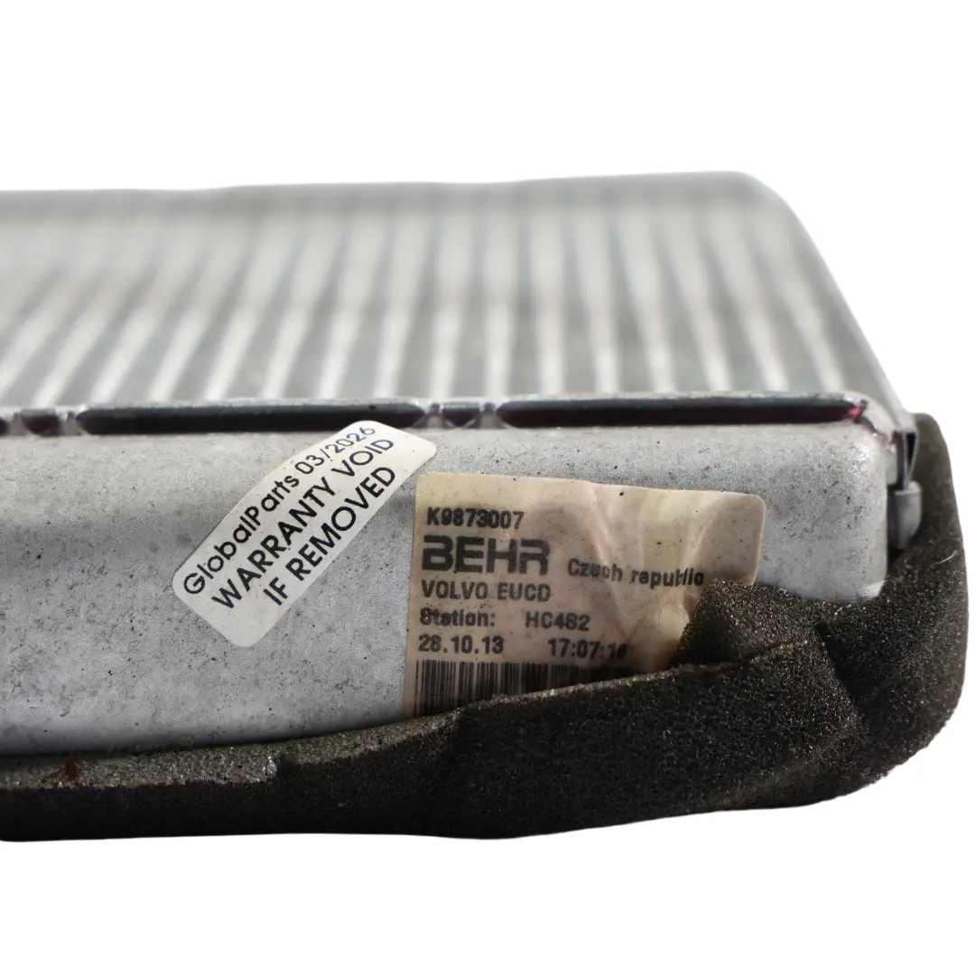 Range Rover Evoque L538 Interior Heater Matrix Radiator Core BEHR - SKU K9873007 - Part number K9873007