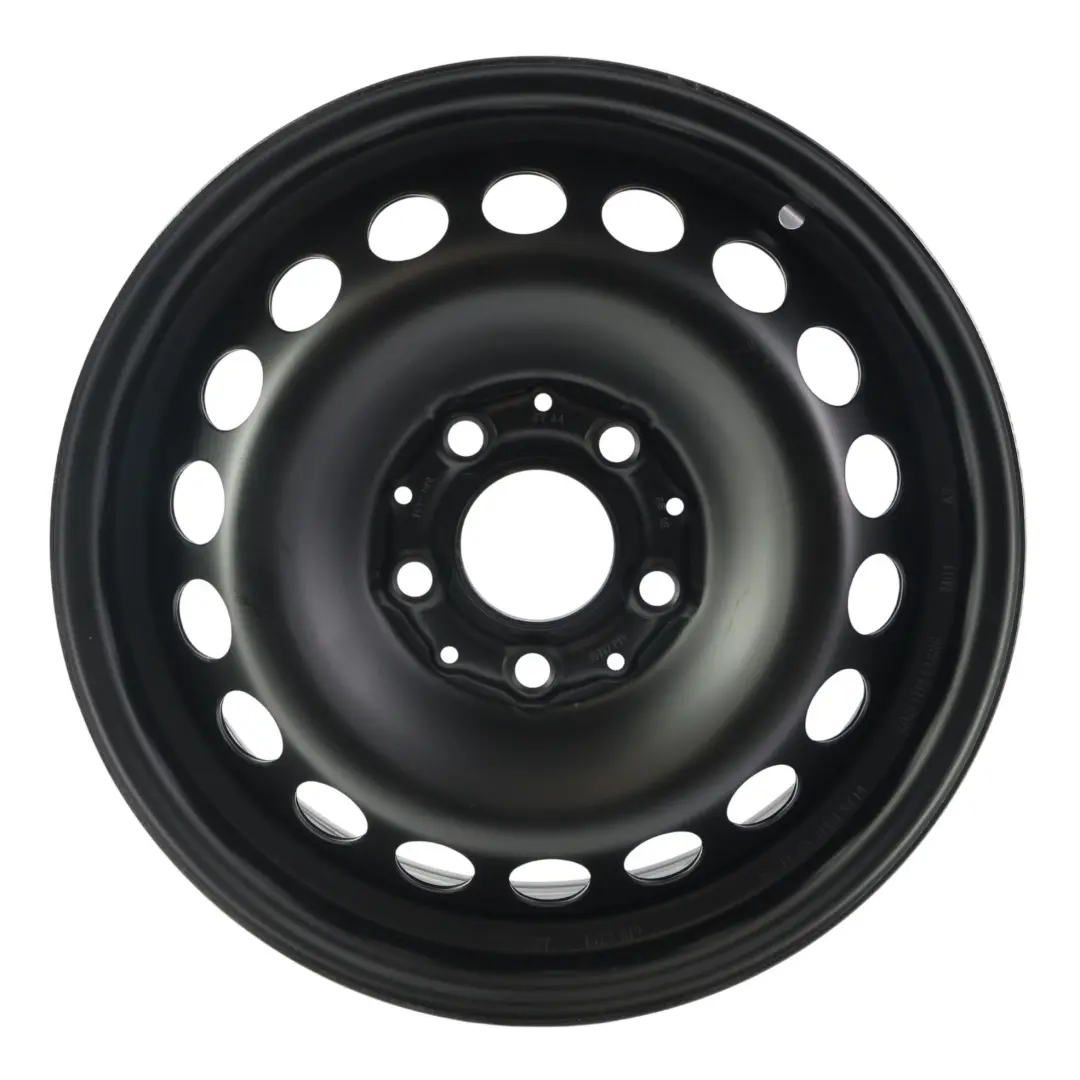 Volkswagen Golf MK5 MK6 Felga Stalowa 15" 6JH2 ET:44 Czarna - SKU KBA49603 - Numer Części KBA49603