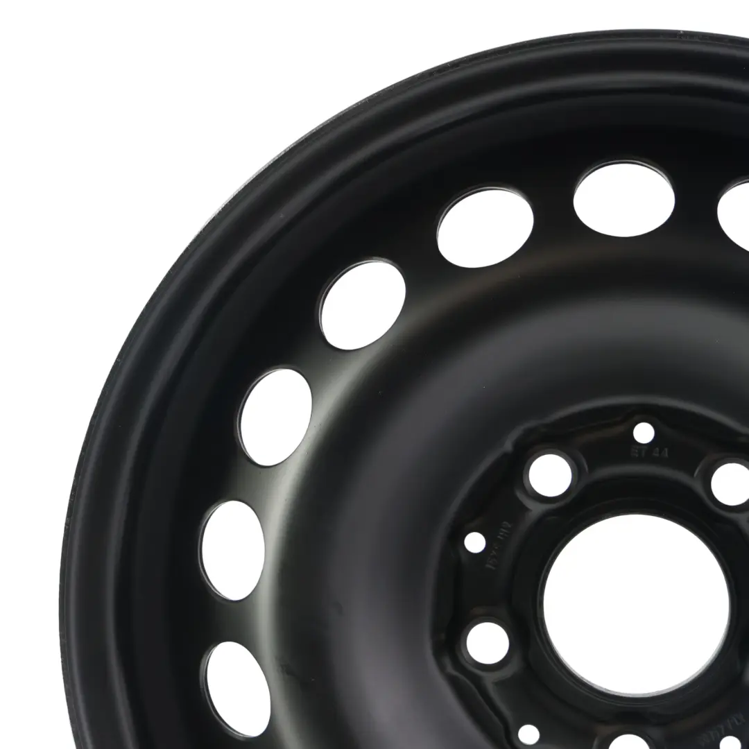 Volkswagen Golf MK5 MK6 Steel Wheel Rim 15" 6JH2 ET:44 Black - SKU KBA49603 - Part number KBA49603