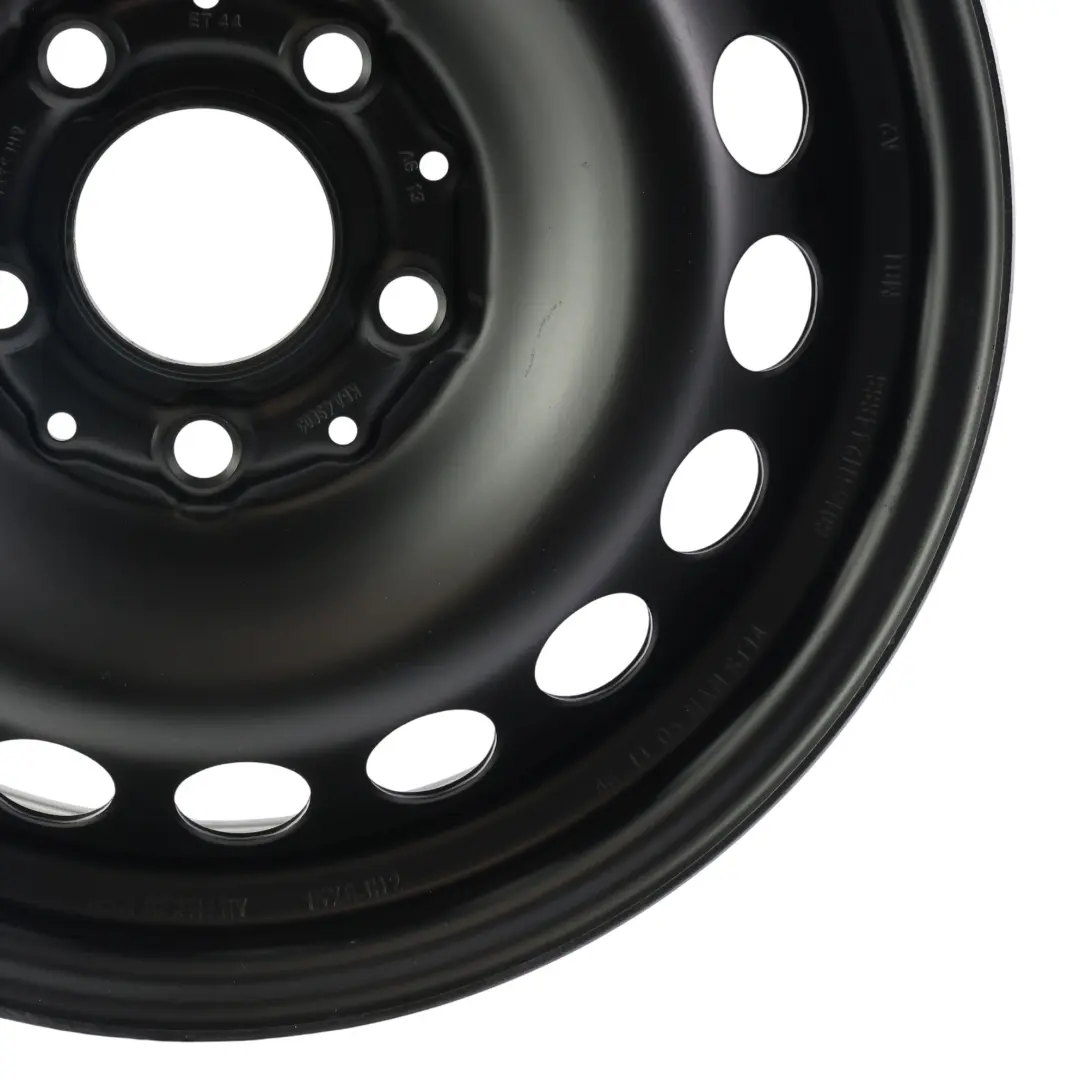 Volkswagen Golf MK5 MK6 Jante Acier 15" 6JH2 ET:44 Noir - SKU KBA49603 - Numéro de pièce KBA49603