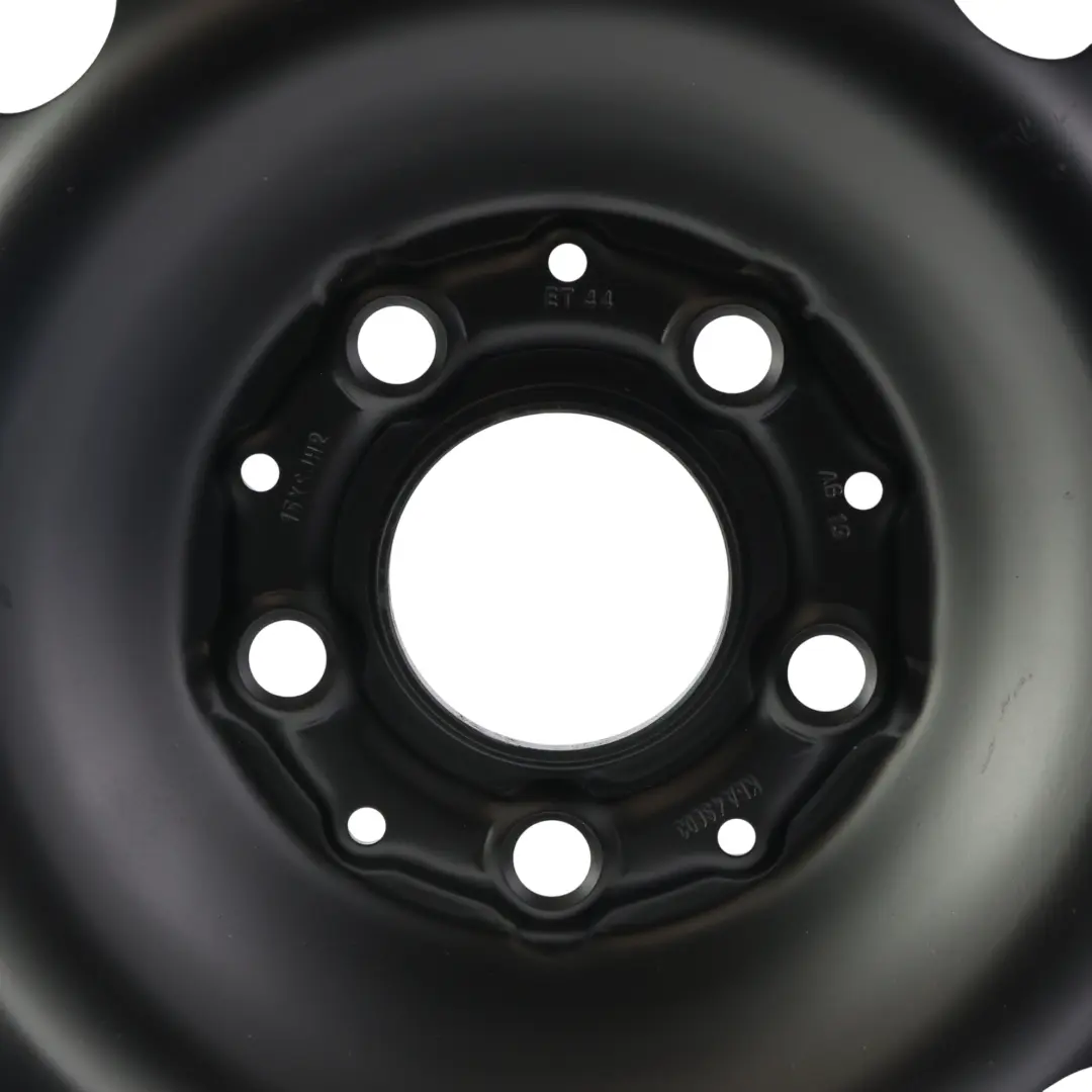 Volkswagen Golf MK5 MK6 Steel Wheel Rim 15" 6JH2 ET:44 Black - SKU KBA49603 - Part number KBA49603