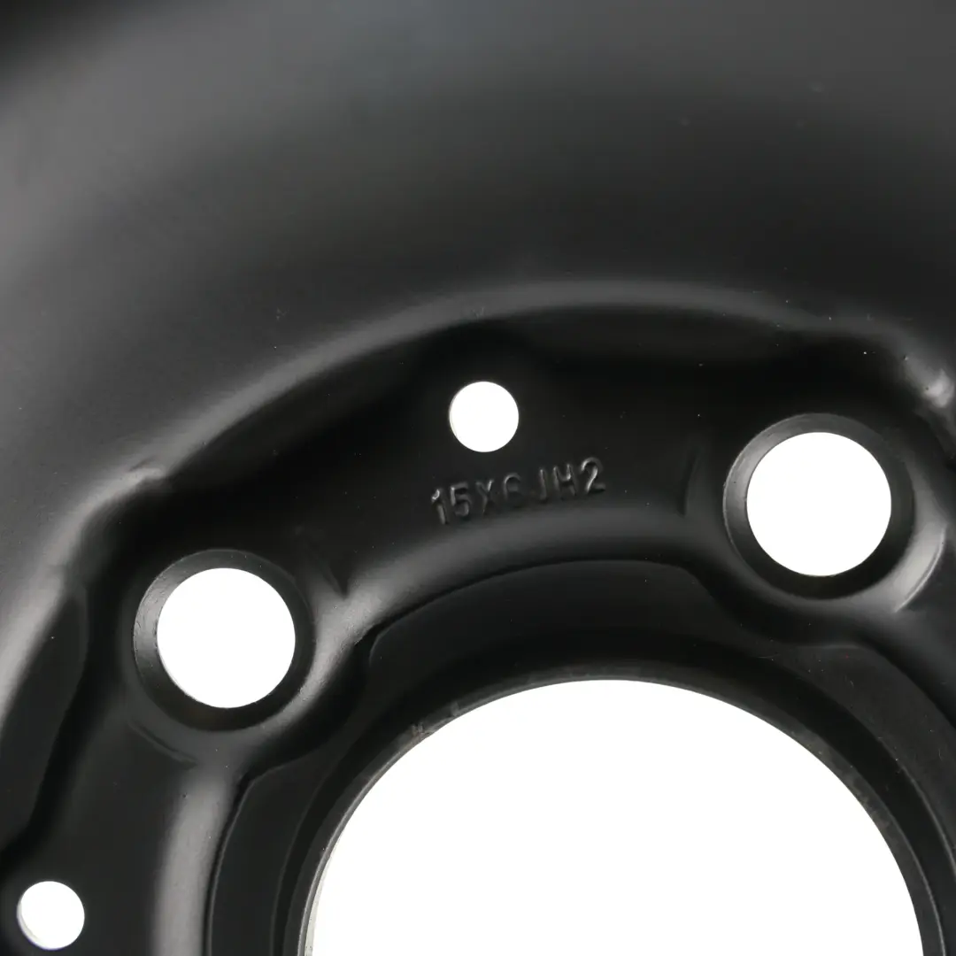 Volkswagen Golf MK5 MK6 Llanta Acero 15" 6JH2 ET:44 Negro - SKU KBA49603 - Número de pieza KBA49603