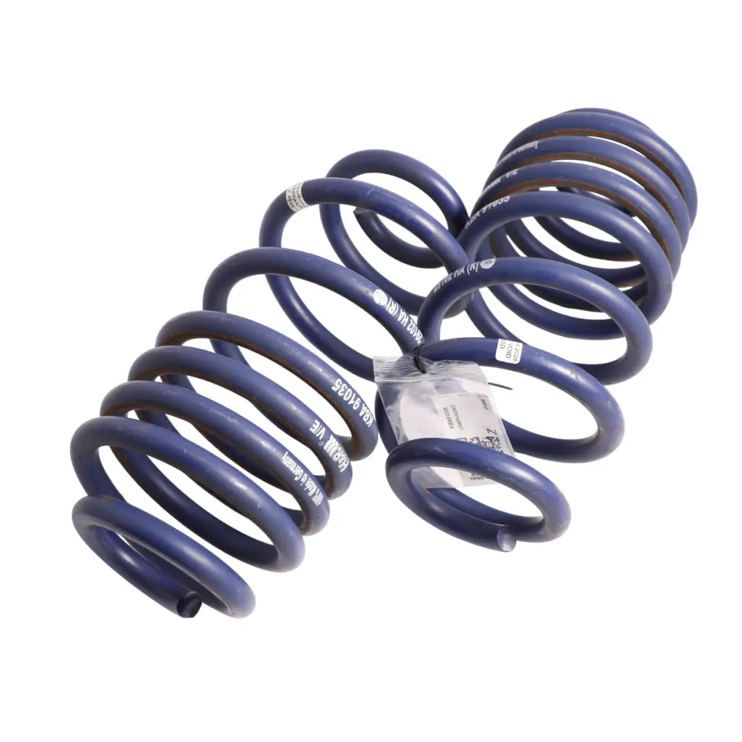 VW Scirocco Mk3 Rear Suspension Coil Spring Set Left Right N/O/S - SKU KBA91035 - Part number KBA91035