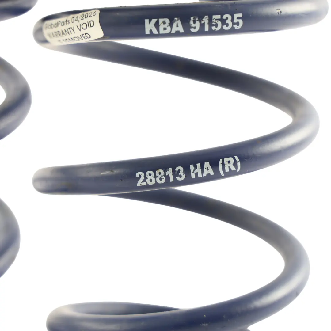 Lowering Springs Coil Spring Rear Left Right N/O/S SET to MINI F55 F56 F57 with Part number KBA91535 MINI F55 F56 F57 Lowering Springs Coil Spring Rear Left Right N/O/S SET - SKU KBA91535 - Part number KBA91535
