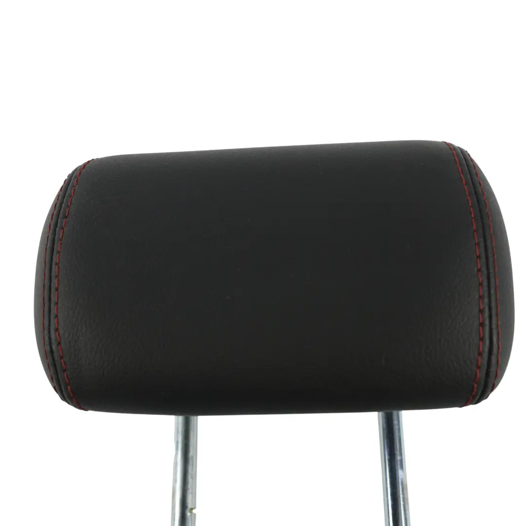 Land Rover L538 Reposacabezas Cuero Trasero Centro Negro/Rojo - SKU LR026847 - Número de pieza LR026847