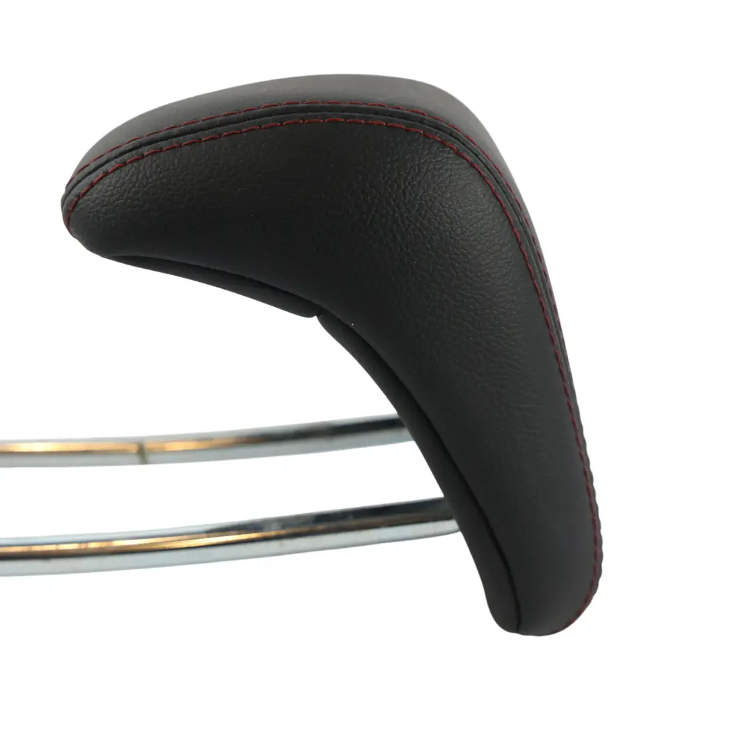 Poggiatesta Pelle Posteriore Centrale Nero Rosso per Land Rover L538 con numero di parte LR026847 Land Rover L538 Poggiatesta Pelle Posteriore Centrale Nero Rosso - SKU LR026847 - Numero di parte LR026847