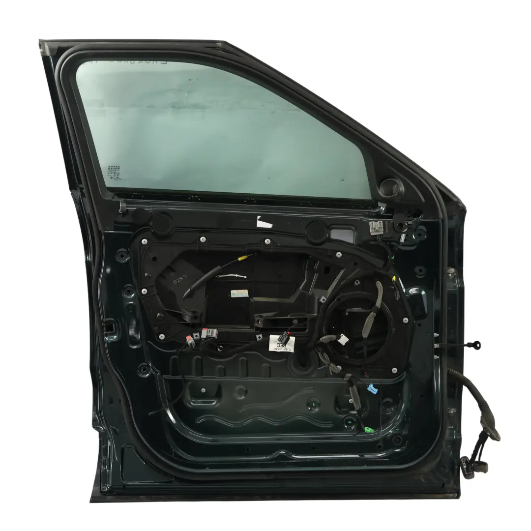 Drzwi Przednie Lewe Zielony Aintree 866 do Range Rover Evoque L538 o numerze LR028553 Range Rover Evoque L538 Drzwi Przednie Lewe Zielony Aintree 866 - SKU LR028553-AIG - Numer Części LR028553