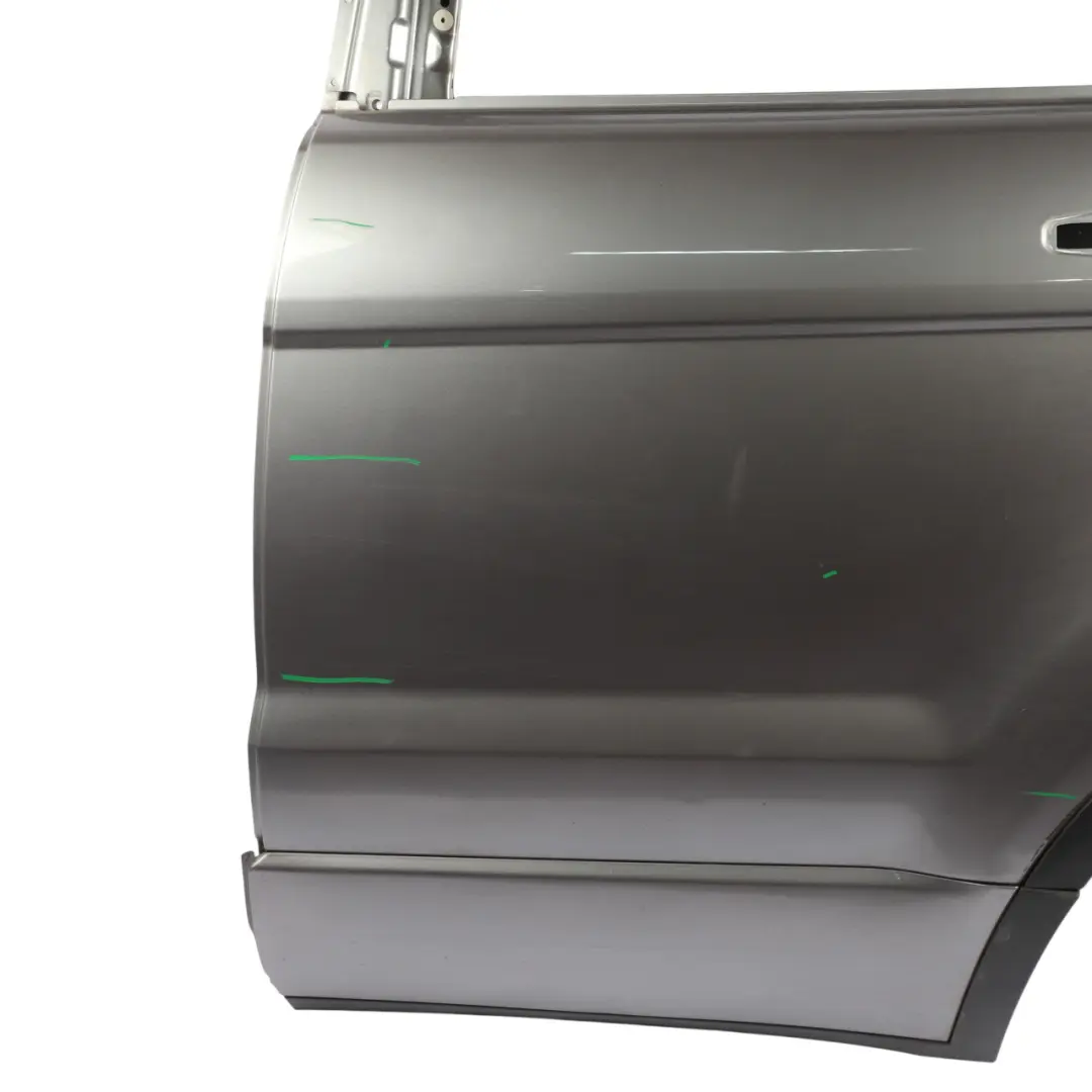 Door Rear Left N/S Orkney Grey - 949 to Range Rover Evoque L538 with Part number LR028557 Range Rover Evoque L538 Door Rear Left N/S Orkney Grey - 949 - SKU LR028557-ORK - Part number LR028557