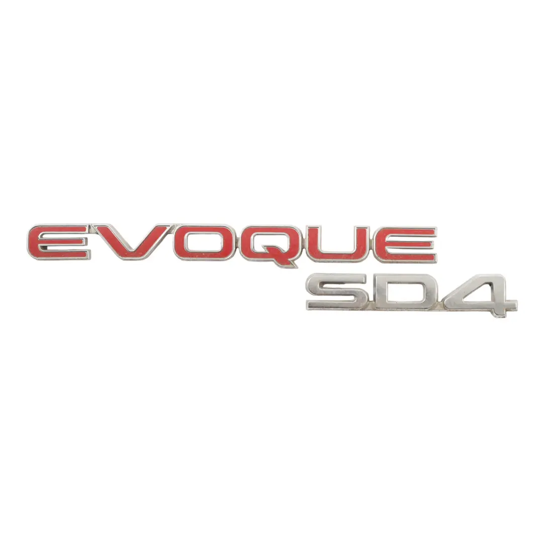 Land Rover Range Rover Evoque L538 Kofferraum Emblem SD4 - SKU LR032327 - Teilenummer LR032327