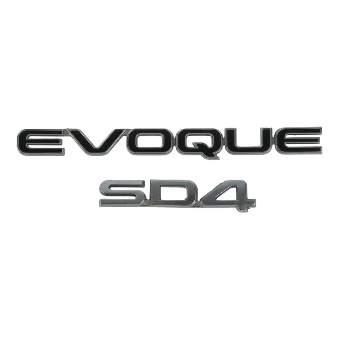 Land Rover Evoque L538 SD4 Rear Boot Emblem Lettering Logo Black - SKU LR032334 - Part number LR032334
