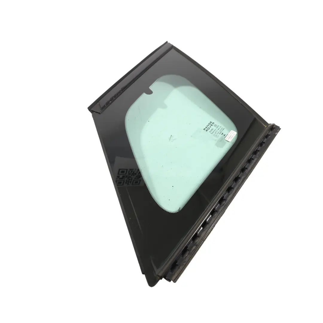 Vetro Finestrino Posteriore Laterale Verde Destro per Land Rover Evoque L538 con numero di parte LR041856 Land Rover Evoque L538 Vetro Finestrino Posteriore Laterale Verde Destro - SKU LR041856 - Numero di parte LR041856
