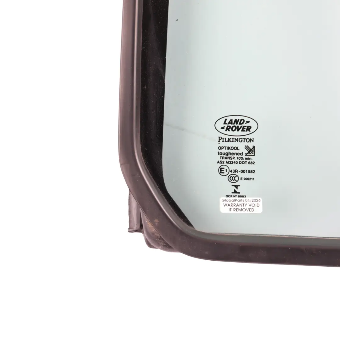 Door Quarter Fixed Glass AS2 Right O/S LR044521 to Land Rover Discovery 4 L319 Rear with Part number LR044519 Land Rover Discovery 4 L319 Rear Door Quarter Fixed Glass AS2 Right O/S LR044521 - SKU LR044519 - Part number LR044519
