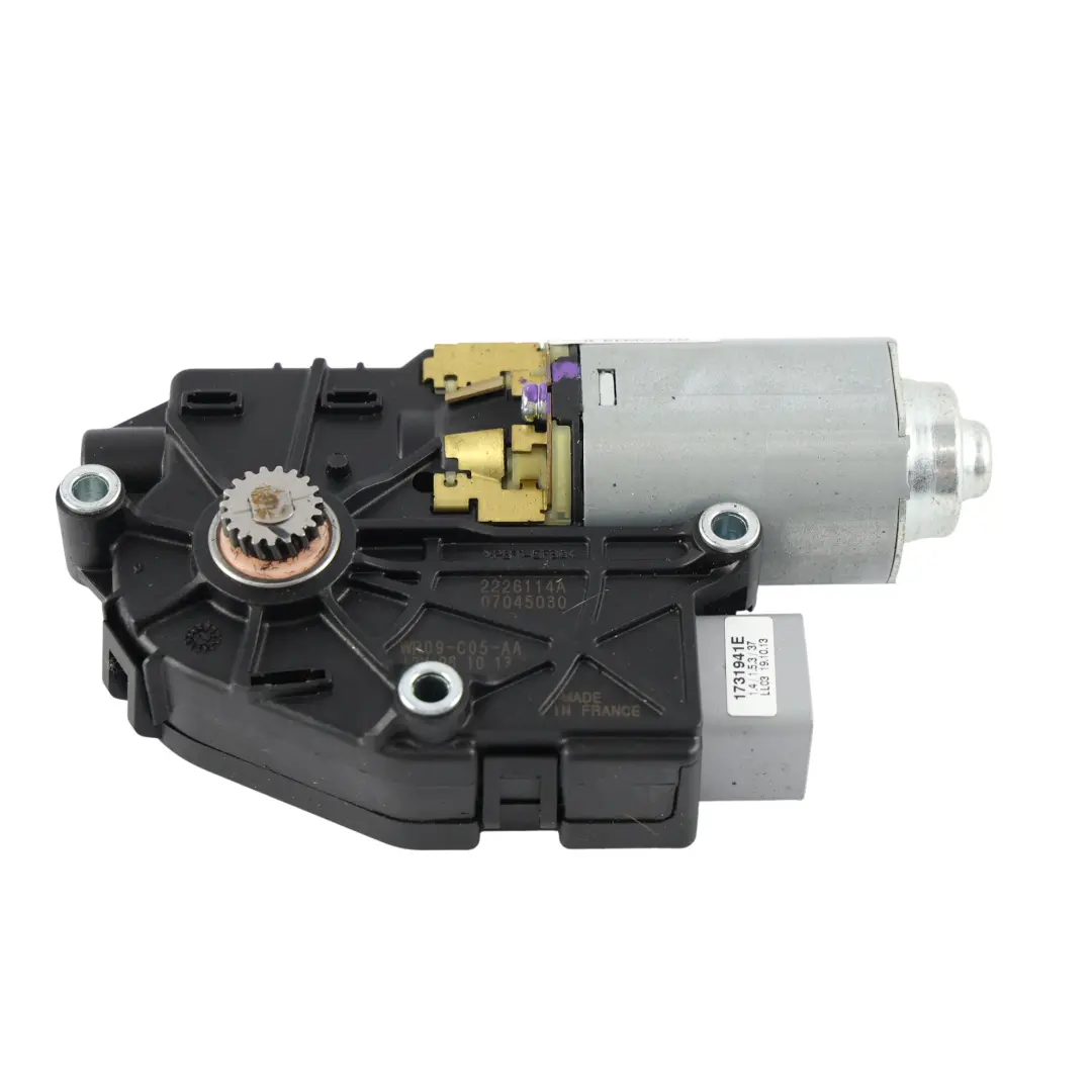 Actuador Techo Solar Cristal WR09C05AA para Range Rover L538 Motor con número de pieza LR044742 Range Rover L538 Motor Actuador Techo Solar Cristal WR09C05AA - SKU LR044742 - Número de pieza LR044742