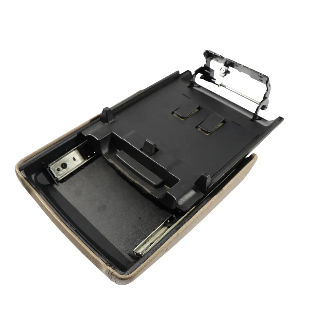 Range Rover Evoque L538 Centre Console Arm Rest Armrest Leather Almond - SKU LR048021 - Part number LR048021