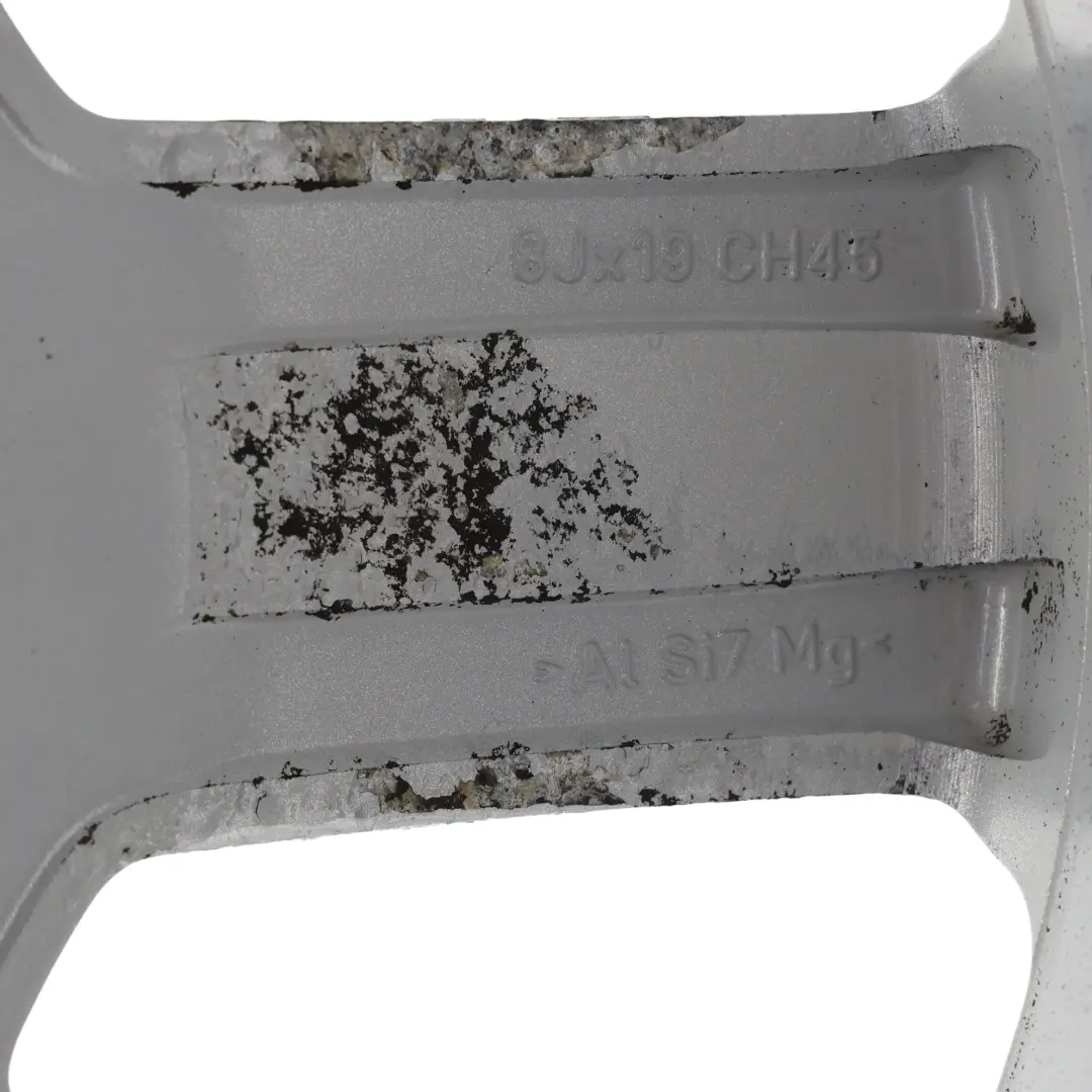 Alloy Wheel Rim 19" 8J ET45 to Range Rover Evoque L538 Silver with Part number LR050931 Range Rover Evoque L538 Silver Alloy Wheel Rim 19" 8J ET45 - SKU LR050931-2 - Part number LR050931