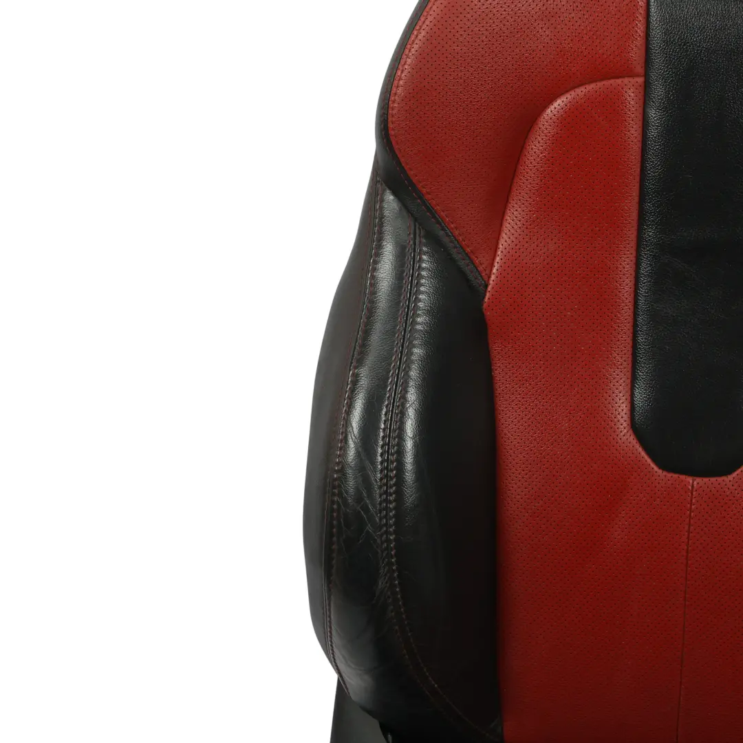 Range Rover L538 Front Seat Memory Heated Right O/S Red/Black Leather - SKU LR056381-1 - Part number LR056381