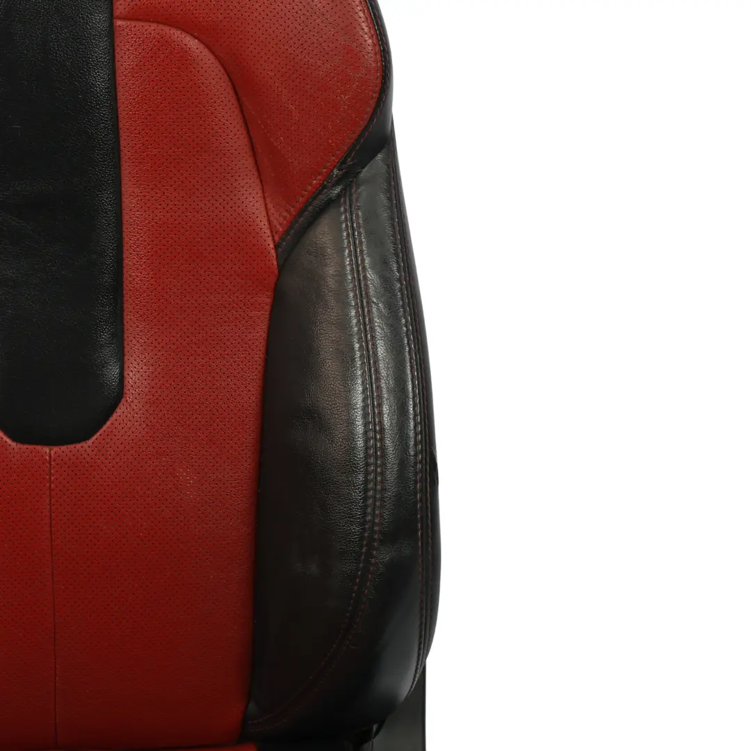 Sedile Anteriore Destro Rosso Nero Pelle per Land Rover Range Rover L538 con numero di parte LR056381 Land Rover Range Rover L538 Sedile Anteriore Destro Rosso Nero Pelle - SKU LR056381-1 - Numero di parte LR056381