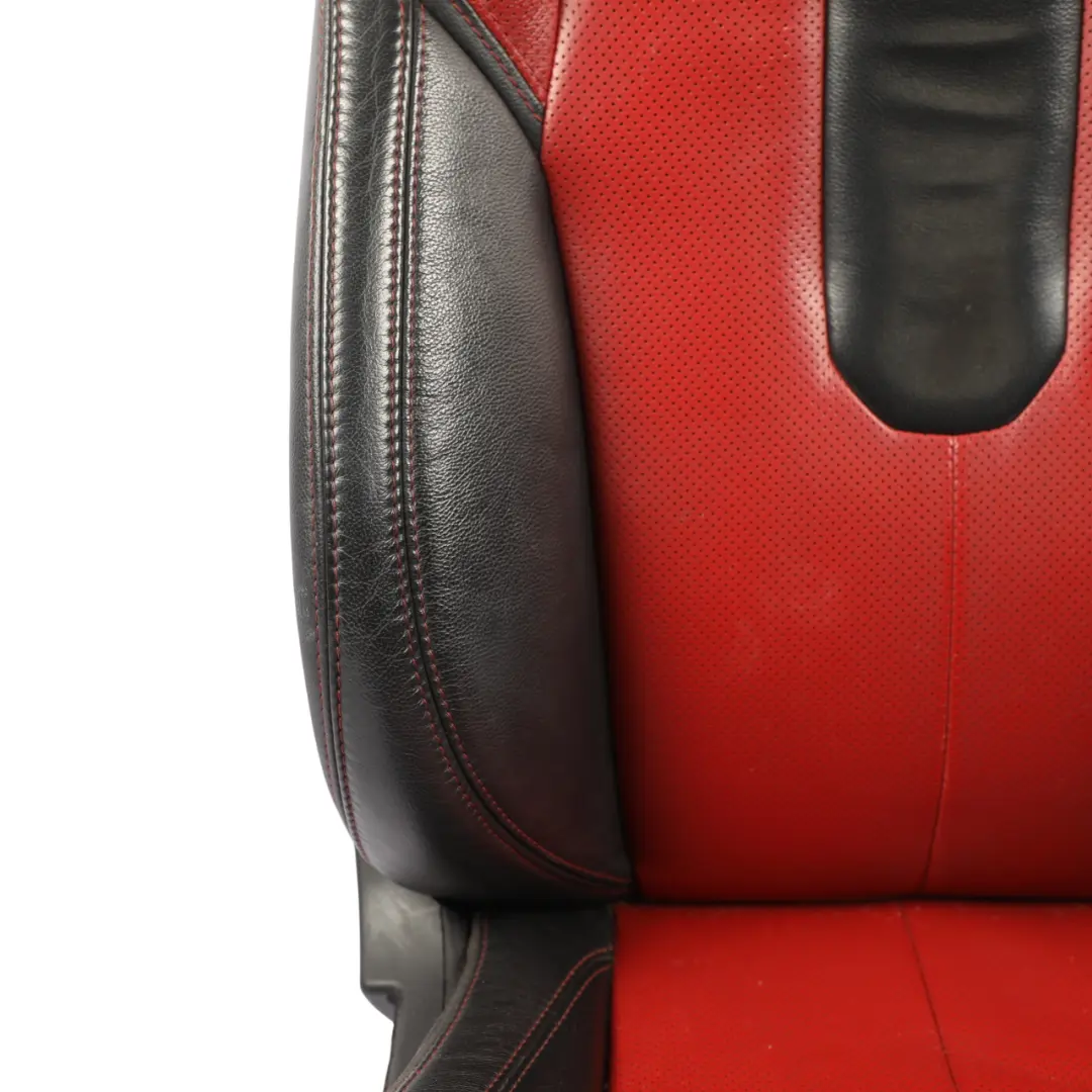 Range Rover L538 Front Seat Heated Electric Leather Pimiento Red Left N/S - SKU RHD-LR056409-1 - Part number LR056409