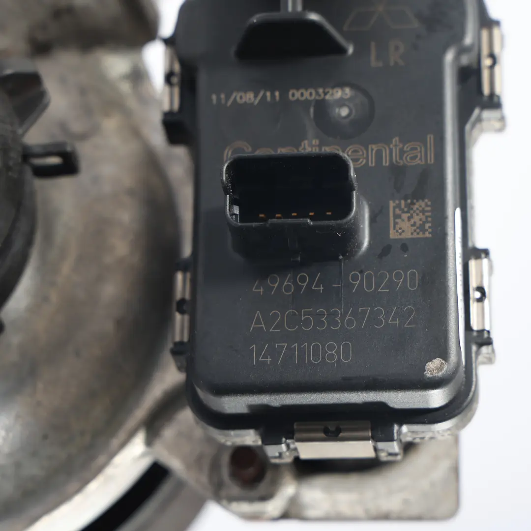 Turbocompresor 2.2 TDCI Diesel 9676272680 para Land Rover Range Rover Evoque L538 con número de pieza LR065510 Land Rover Range Rover Evoque L538 Turbocompresor 2.2 TDCI Diesel 9676272680 - SKU LR065510-1 - Número de pieza LR065510