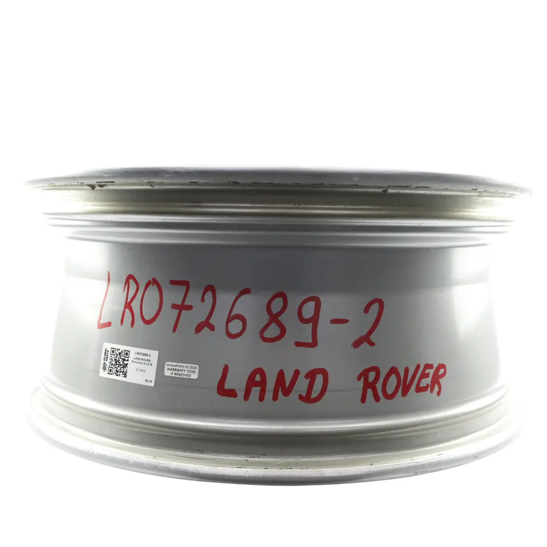 Llanta Aleación Plata 20" ET:53 8.5J FH22-1007-AA para Land Rover Discovery 4 L319 con número de pieza LR072689 Land Rover Discovery 4 L319 Llanta Aleación Plata 20" ET:53 8.5J FH22-1007-AA - SKU LR072689-2 - Número de pieza LR072689