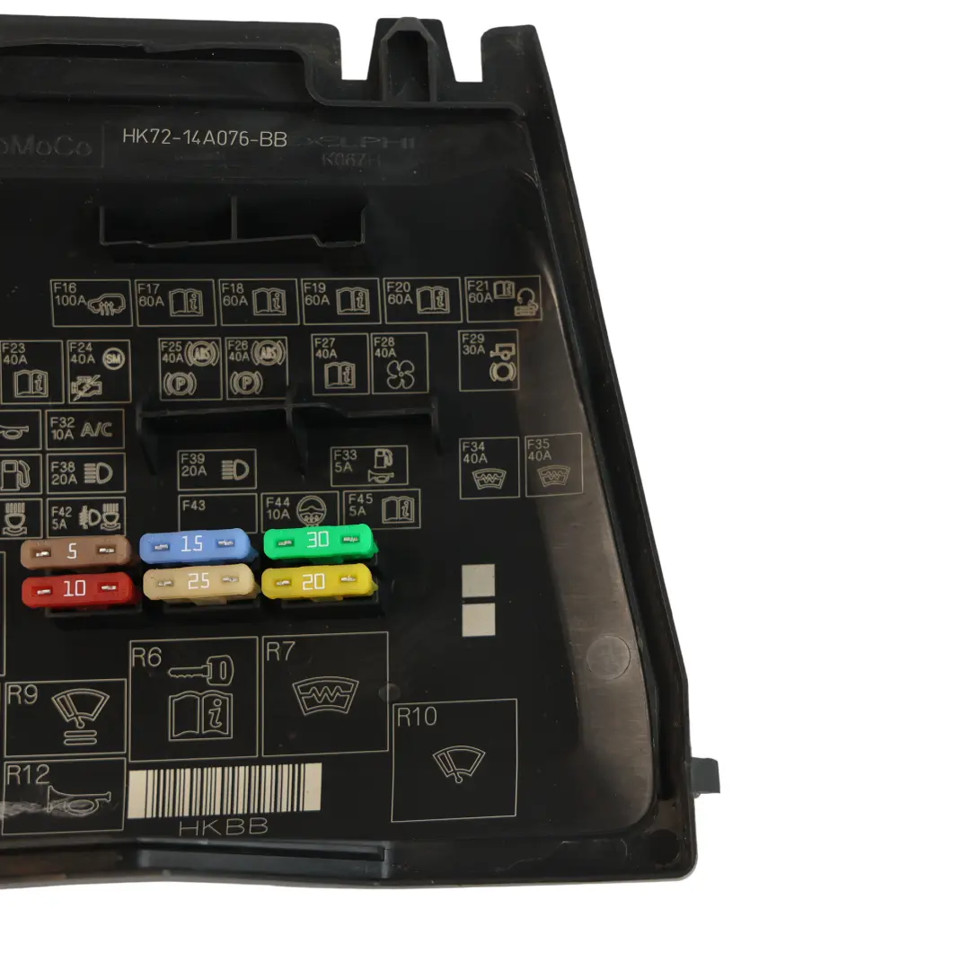 Land Rover Discovery Sport L550 Fuse Relay Box Upper Lid Cover HK72-14A076-BB - SKU LR092049 - Part number LR092049