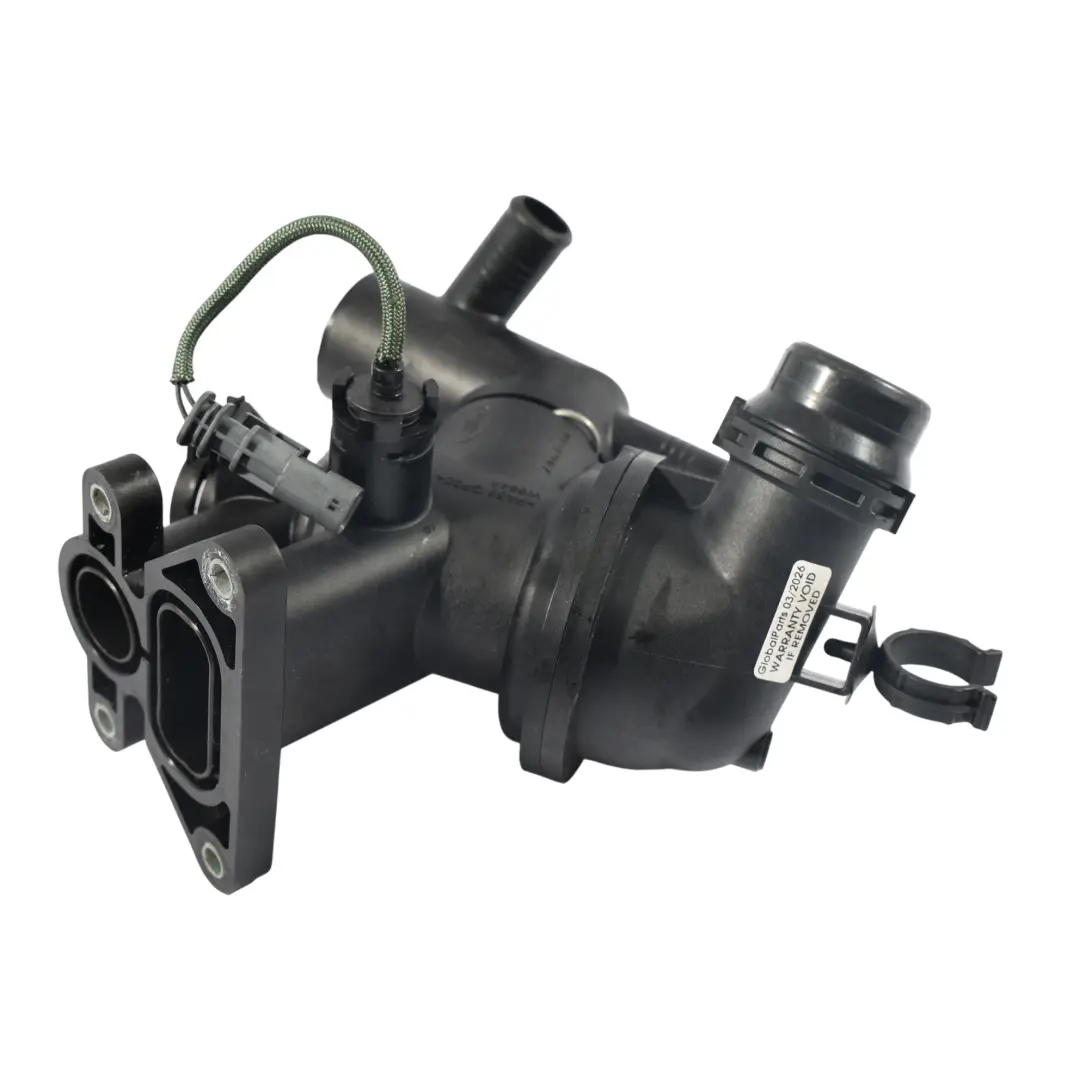 Thermostat Housing AJ200 204DT G4D3-8575-BE to Land Rover Discovery Sport L550 with Part number LR105975 Land Rover Discovery Sport L550 Thermostat Housing AJ200 204DT G4D3-8575-BE - SKU LR105975 - Part number LR105975