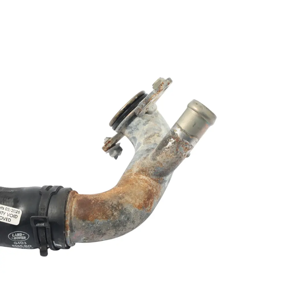Water Coolant Pipe Hose 2.0 Diesel G4D3-8555-BD to Land Rover Discovery Sport L550 with Part number LR117900 Land Rover Discovery Sport L550 Water Coolant Pipe Hose 2.0 Diesel G4D3-8555-BD - SKU LR117900 - Part number LR117900