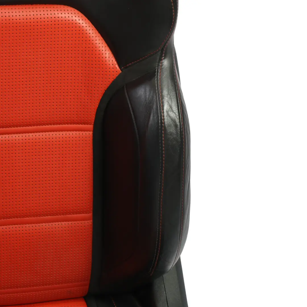 Mercedes C205 C63 AMG Sedili Performance Memory Riscaldati Nappa Nero Rosso - SKU MERCEDES-C205-SEAT-SPORT-LEATHER-SET - Numero di parte MERCEDES-C205-SEAT-SPORT-LEATHER-SET