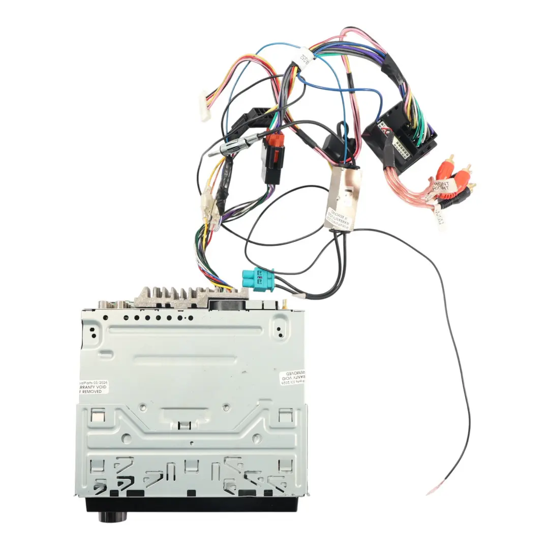  Genuine Pioneer Bluetooth USB AUX Audio Player Front Face Panel - SKU MVH-X580DAB - Part number MVH-X580DAB