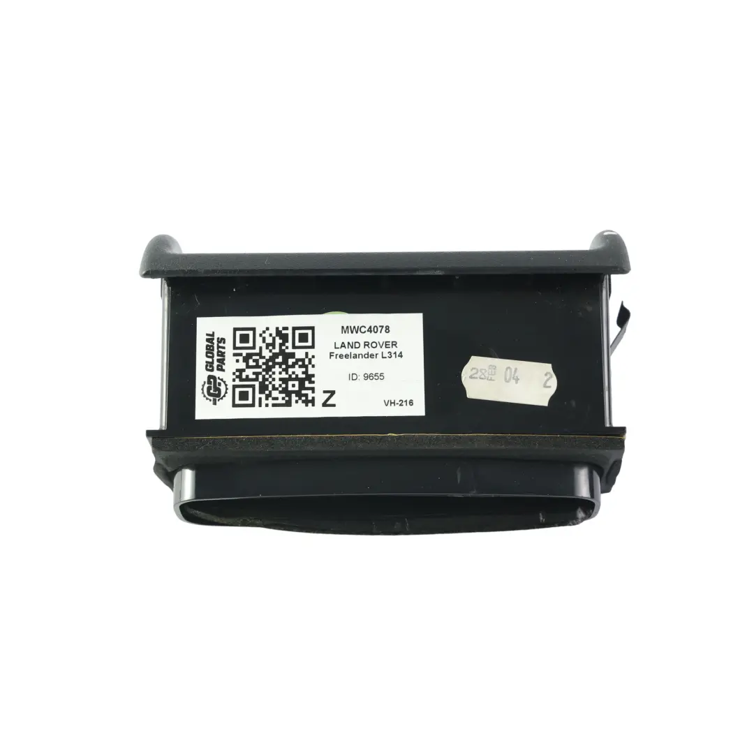 Land Rover Freelander L314 Conducto Aire Calefacción Salpicadero Negro - SKU MWC4078 - Número de pieza MWC4078