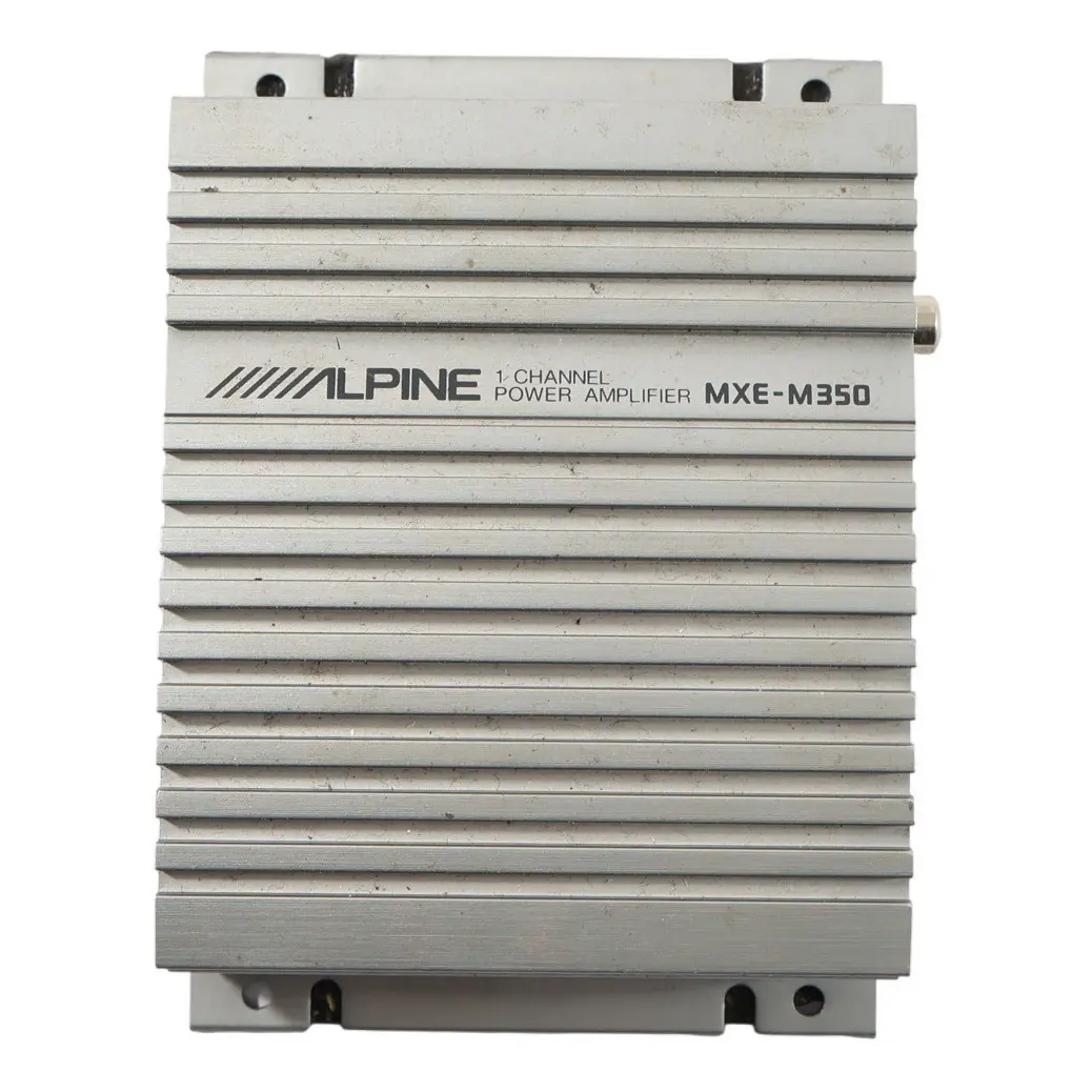 Alpine 1 Channel Power Amplifier 12V Sound Amplifier Mxe-M350  