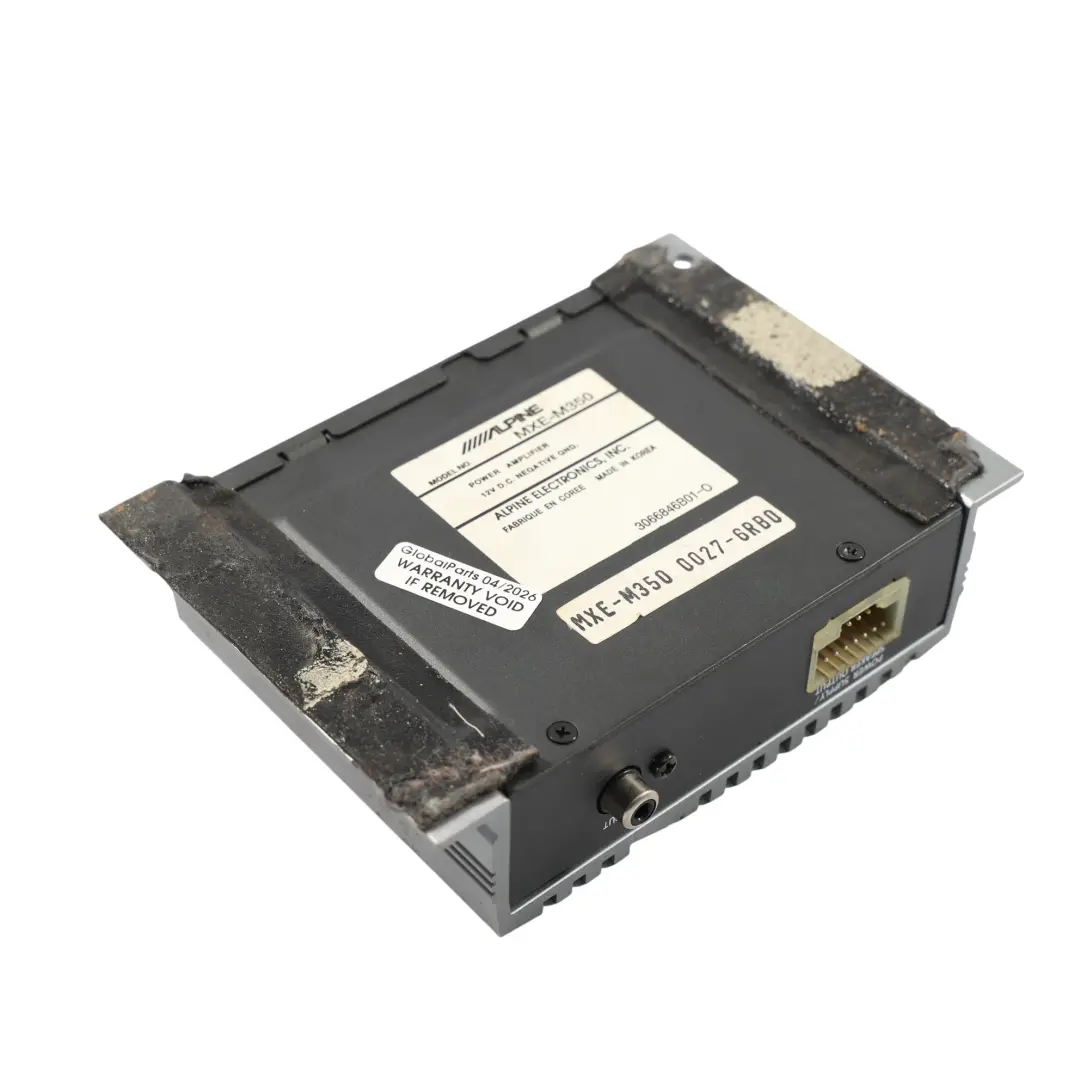 Kanal Leistungsverstärker 12V Sound Verstärker für Unbranded Alpine 1 mit Teilenummer MXE-M350 Unbranded Alpine 1 Kanal Leistungsverstärker 12V Sound Verstärker - SKU MXE-M350 - Teilenummer MXE-M350