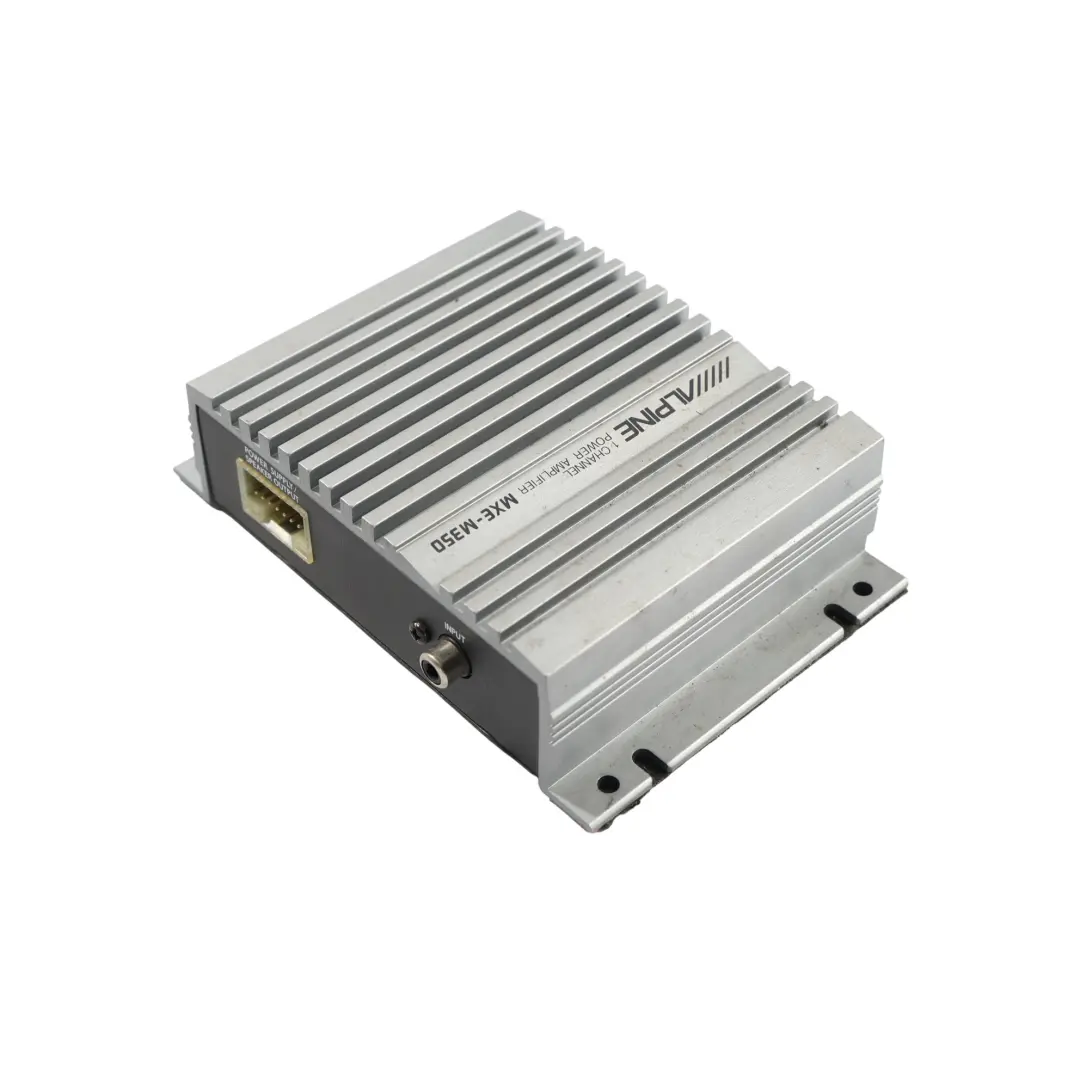 Alpine 1 Channel Power Amplifier 12V Sound Amplifier - SKU MXE-M350 - Part number MXE-M350