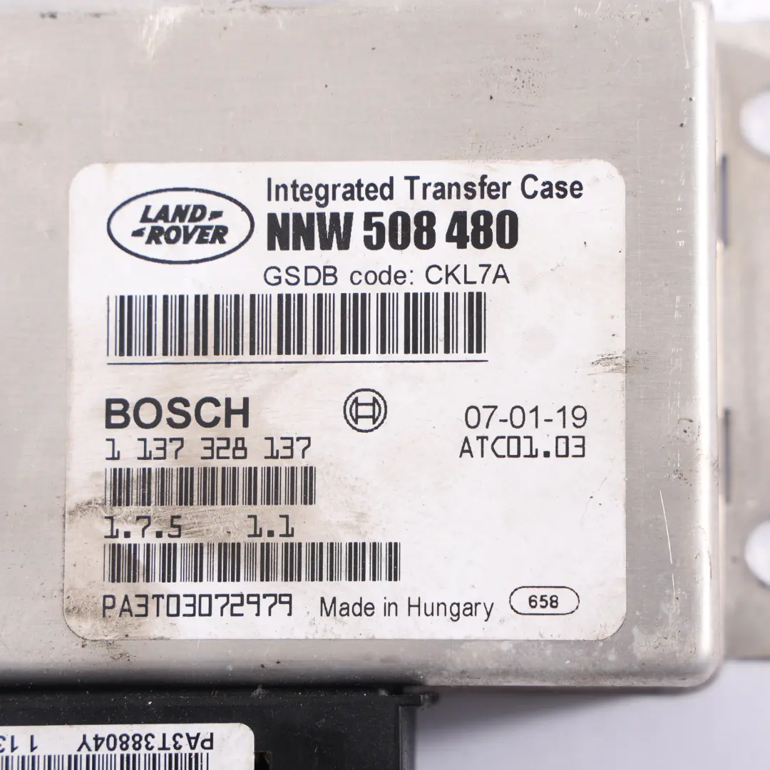 Land Rover Discovery 3 L319 Moduł Sterownik Skrzyni - SKU NNW508480 - Numer Części NNW508480