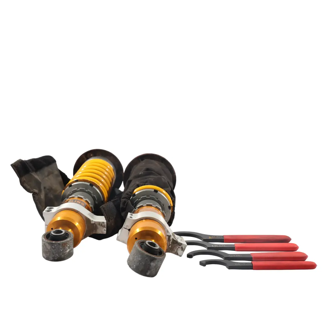 Ohlins Rear Shock Absorber High Performance SET KIT to Porsche Carrera 996 with Part number OHLINS-REAR-SUPPENSION Porsche Carrera 996 Ohlins Rear Shock Absorber High Performance SET KIT - SKU OHLINS-REAR-SUPPENSION - Part number OHLINS-REAR-SUPPENSION