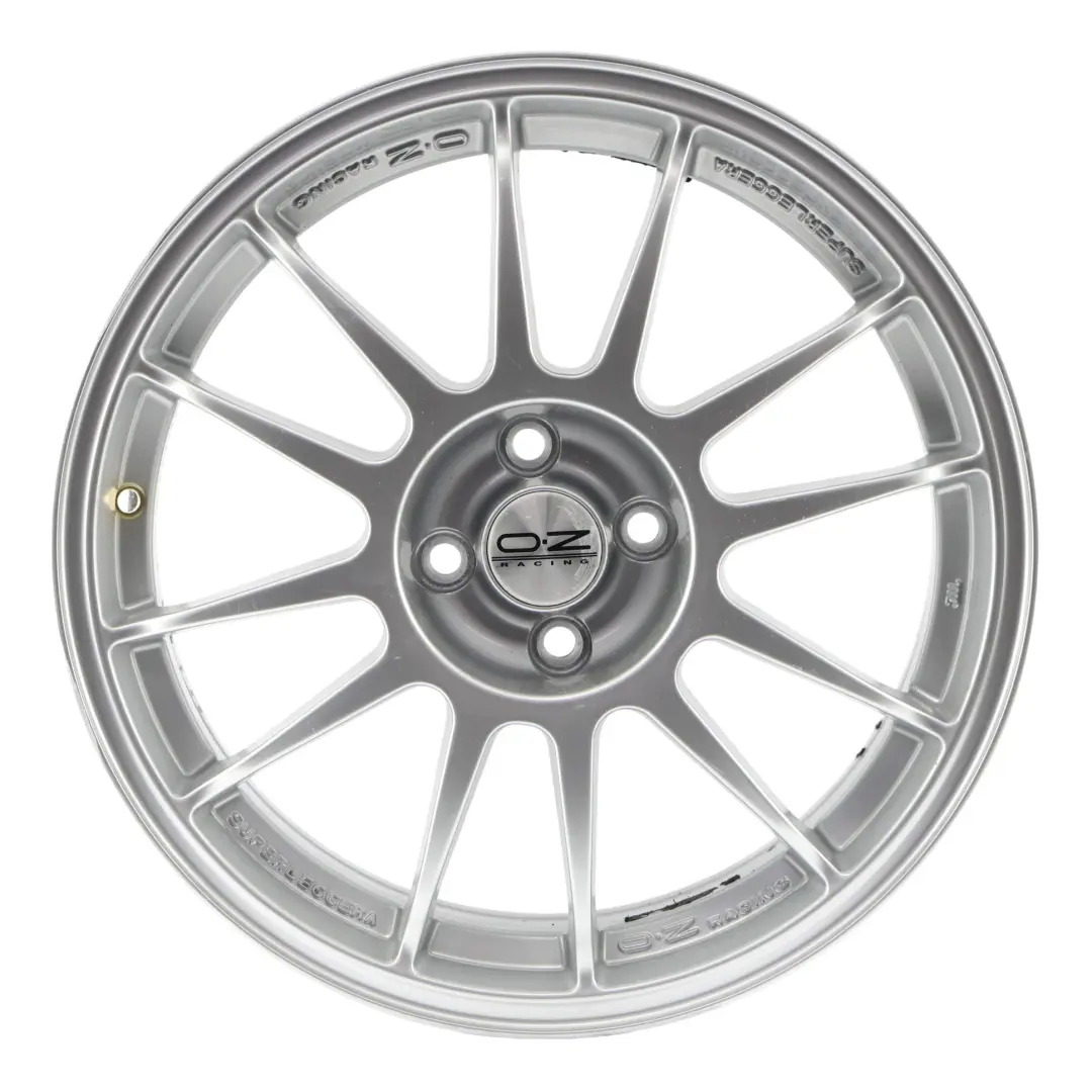  OZ Racing Superleggera Felga Aluminiowa Srebrna 17" 7J ET 37 - SKU OZ-17-1 - Numer Części OZ-17