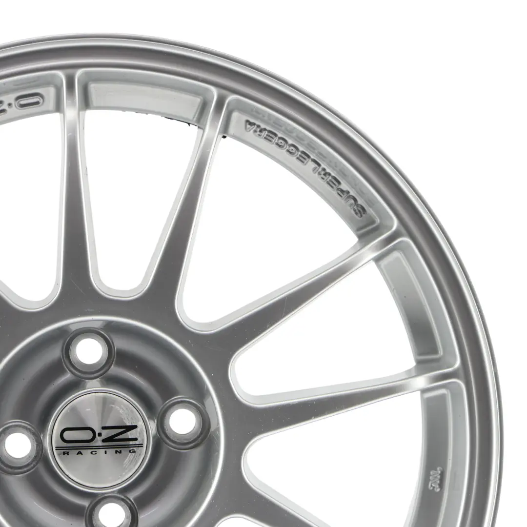  OZ Racing Superleggera Felga Aluminiowa Srebrna 17" 7J ET 37 - SKU OZ-17-1 - Numer Części OZ-17