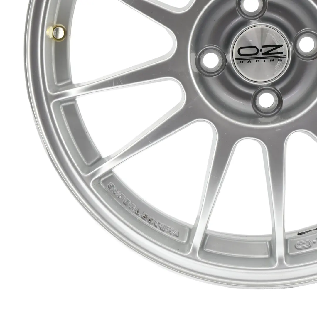 OZ Racing Superleggera Felge Alu Silber 17" 7J ET:37 6 Doppelte Speiche für mit Teilenummer OZ-17 OZ Racing Superleggera Felge Alu Silber 17" 7J ET:37 6 Doppelte Speiche - SKU OZ-17-1 - Teilenummer OZ-17