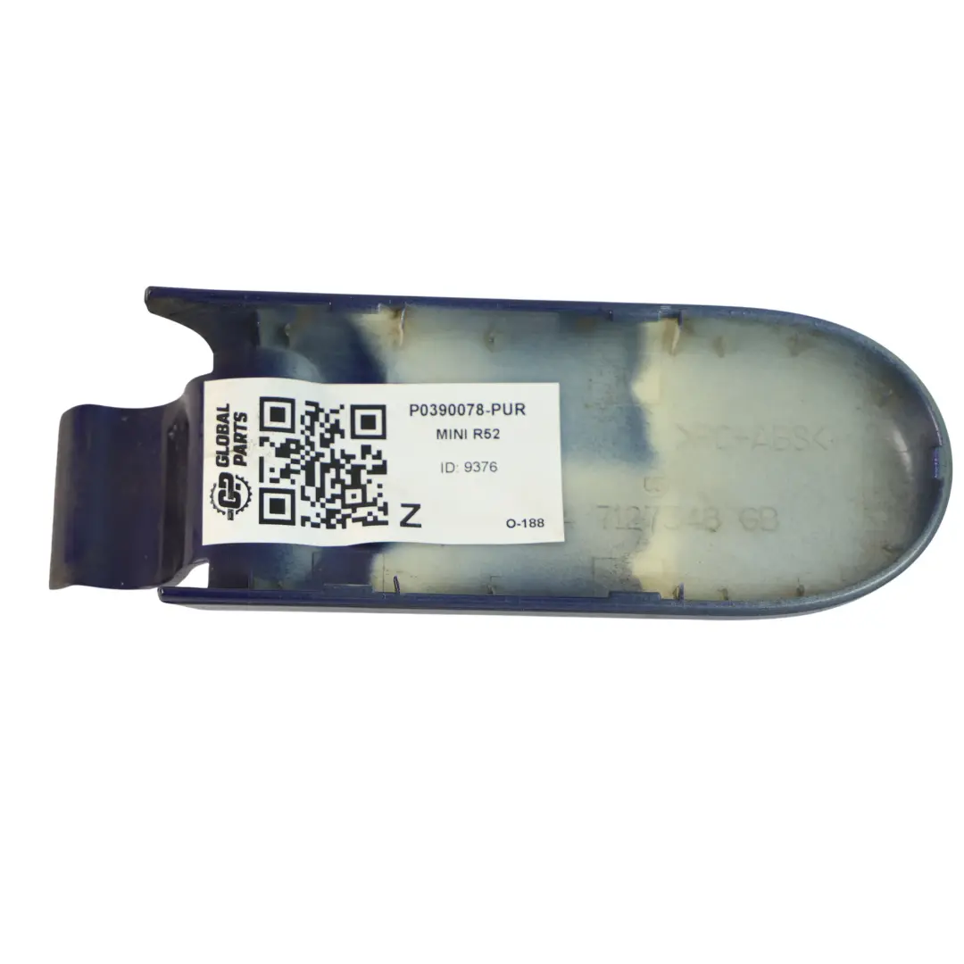 Osłona Zawiasu Klapy Bagażnika Prawa A24 7127548 do Mini R52 Cabrio o numerze P0390078 Mini R52 Cabrio Osłona Zawiasu Klapy Bagażnika Prawa A24 7127548 - SKU P0390078-PUR - Numer Części P0390078
