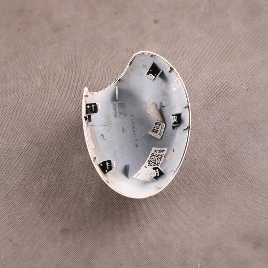 Fold Cap Casing Right O/S Mirror Wing White to BMW Mini Cooper R55 R56 Cover Power with Part number 0415376 BMW Mini Cooper R55 R56 Cover Power Fold Cap Casing Right O/S Mirror Wing White - SKU P0415376-WHI - Part number 0415376