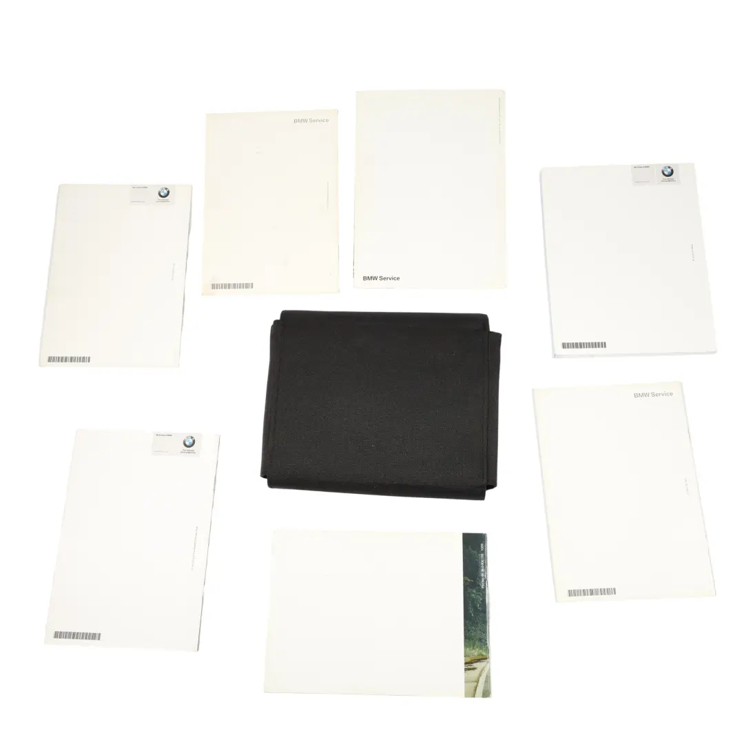 BMW E60 E61 LCI Service Booklet Owner's Handbook Books Set Case - SKU P2601613 - Part number 2601613