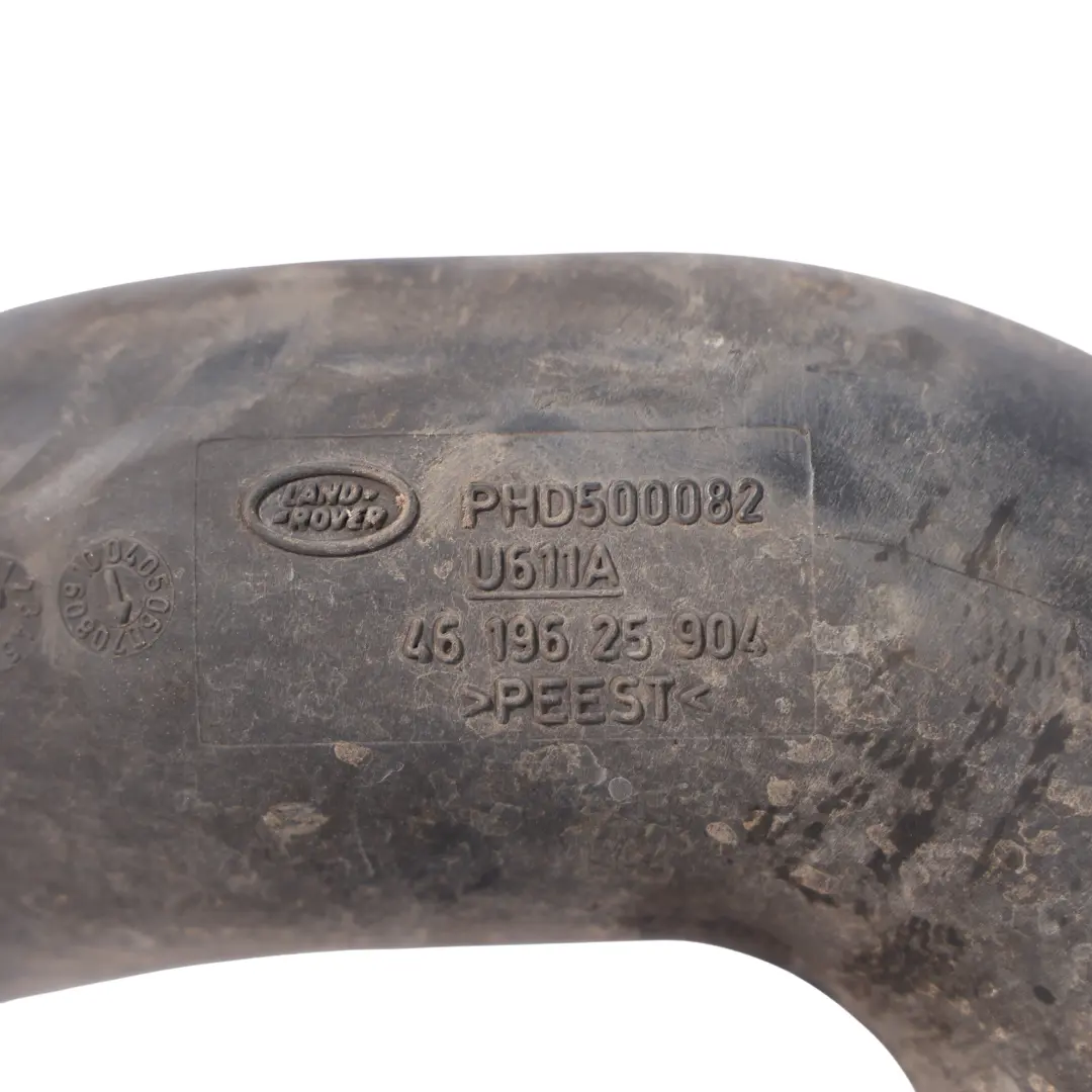 Land Rover Sport L320 2.7 V6 Diesel Rura Przewód Dolotu Powietrza - SKU PHD500082-1 - Numer Części PHD500082