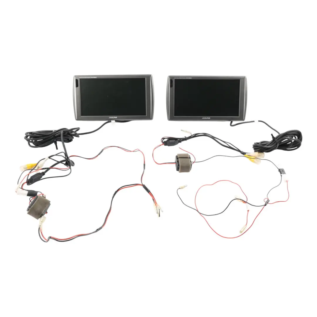 Alpine Rear Monitor Display Screen SET JAPAN - SKU PKG-M900SC - Part number PKG-M900SC
