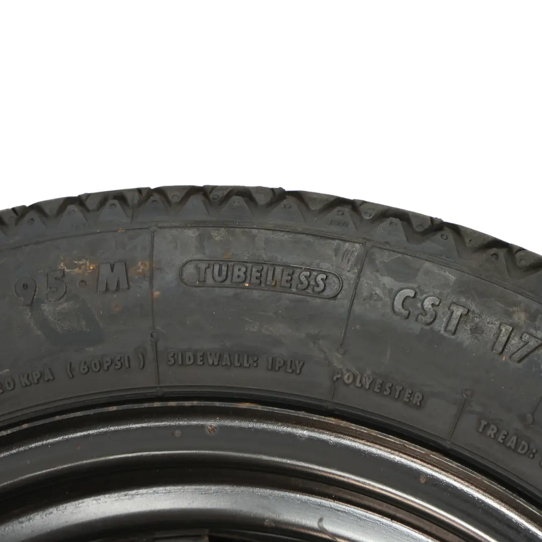 Ford Fiesta MK8 Ersatzrad 15" 4J 125/80 Continental Reifen 98BG-EB - SKU Q9T0D - Teilenummer Q9T0D