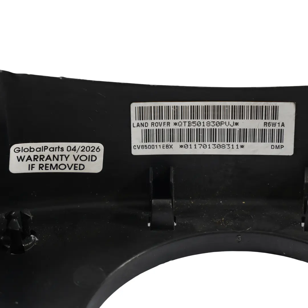 Land Rover Discovery 3 L319 Steering Column Surround Trim Panel - SKU QTB501830PVJ - Part number QTB501830PVJ