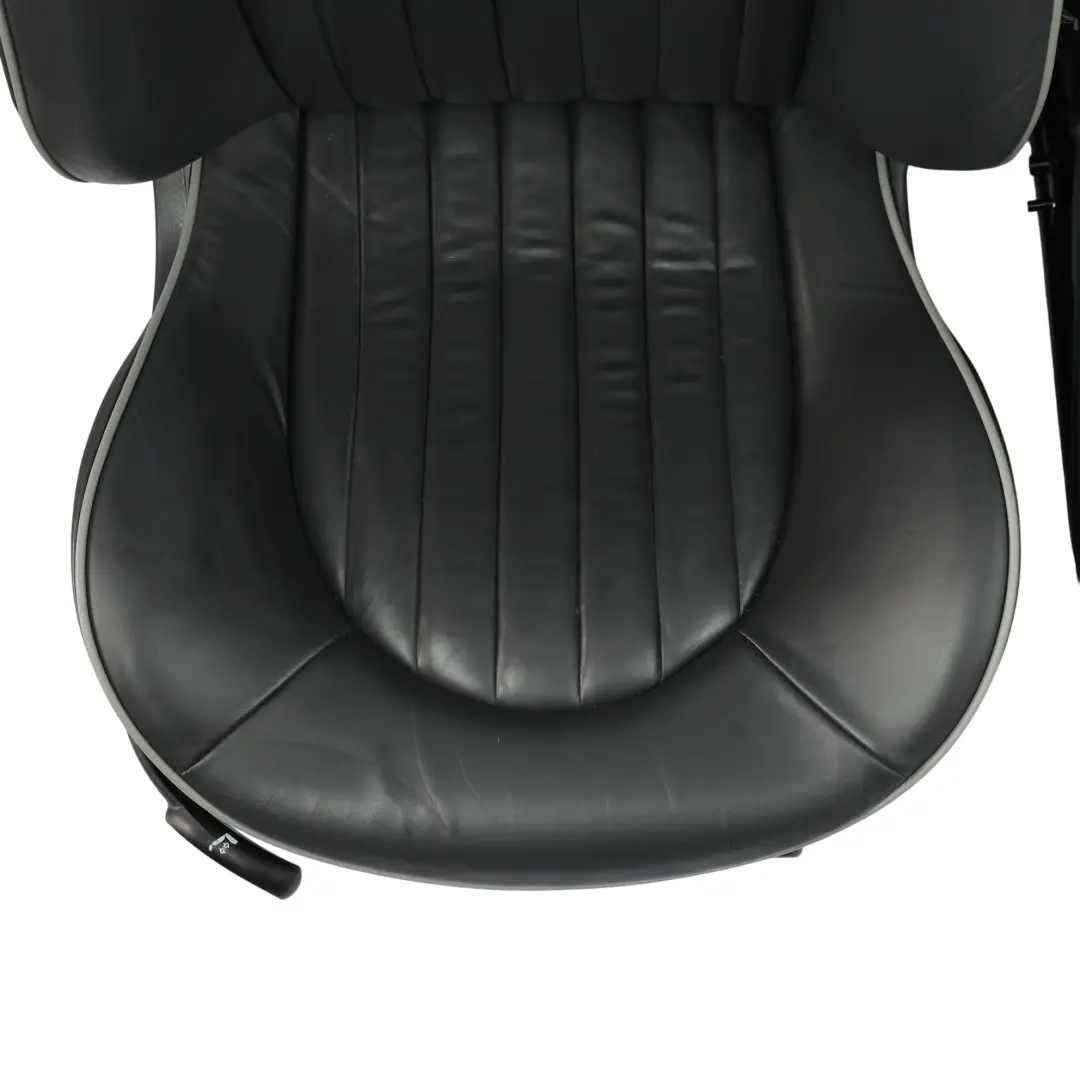  Ledersitze Mini R50 Beheizt Englisch Park Lane Panther Schwarz Vorne Hinten Sitz - SKU R50-Seats-Set-Park-Lane-English-Panther - Teilenummer R50 Seats Set Park Lane English Panther
